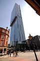 Beetham Tower from below