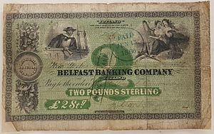 BelfastBankingCo-2Pounds NewYorkBranch 1866 UlsterMuseum-Belfast 20220531