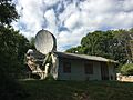 Bell Labs 7 Meter Antenna and control building at Crawford Hill