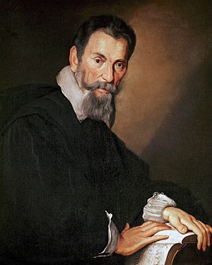 Bernardo Strozzi - Claudio Monteverdi (c.1630)