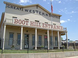 Boot Hill Museum Entrance (Great Western Hotel)