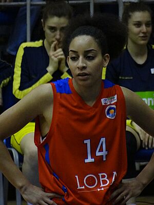 Bria Hartley Fenerbahçe Women's Basketball vs Mersin Büyükşehir Belediyesi (women's basketball) TWBL 20180121