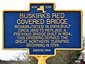 Buskirk Bridge Historical Marker