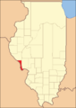 Calhoun County Illinois 1825
