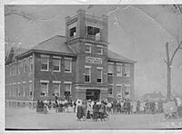 Carrier Mills High School in 1905