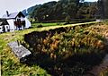 Coldstream Mill, Beith, North Ayrshire. The millpond