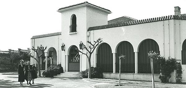 Cottesloe Civic Centre (Overton Lodge) in Spanish Mission syle c1950