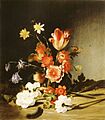 Dirck de Bray - Still Life with Flowers - 1674