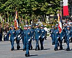 EMIA-EMCTA flag guards Bastille Day 2008