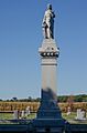Eager monument at Maple Leaf Cemetery Evansville, WI