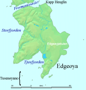 Edgeøya labelled