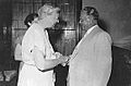 Eleanor Roosevelt and Josip Broz Tito 1953