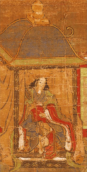 Empress Suiko painting