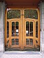 Entrance - Hôtel Solvay - 1898