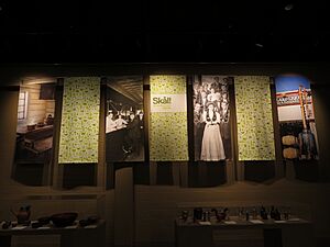 Exhibit at the Hjemkomst Center, Moorhead, Minnesota