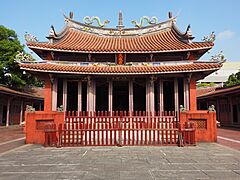 Exterior of Tainan Confucius Temple in November 2018