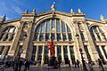 Facade of Gare de Paris-Nord, Paris 10 April 2017