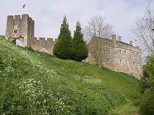 Farleigh Hungerford Castle from the south east - geograph.org.uk - 438798