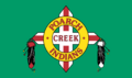 Flag of the Poarch Band of Creek Indians