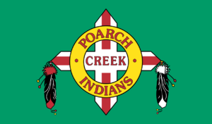 Flag of the Poarch Band of Creek Indians.svg
