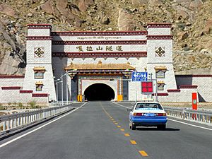 Galashan Tunnel, Tibet - Flickr - archer10 (Dennis)