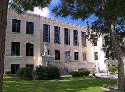 The Guadalupe County Courthouse in Seguin