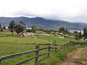 Guatavita view