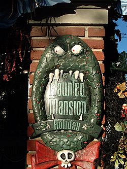 Haunted Mansion Holiday Sign.JPG