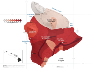 Hawaii Hazard Map