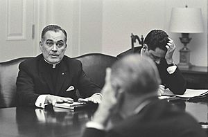 Hesburgh at the Civil Rights Commitee