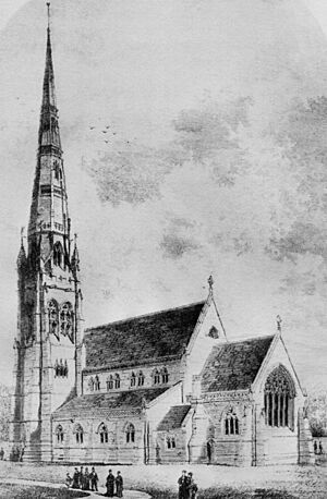 Holy Trinity Rusholme sketch