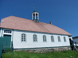Hopedale Moravian Church, NL, exterior