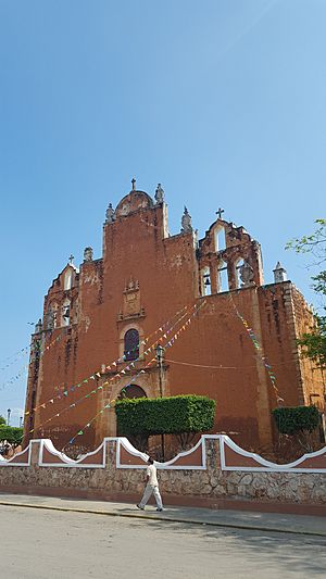 Iglesia de San Juan Bautista, on the road to Chichen Itza - Tekax de Álvaro Obregón, Yucatan