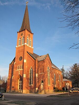 Immaculate Conception, Kenton, OH, exterior