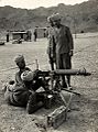 Indian Army Vickers machine gun section, North West Frontier, India, 1940 (c)