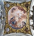 Interior of Santi Giovanni e Paolo (Venice) - The Glory of St. Dominic by Piazzetta