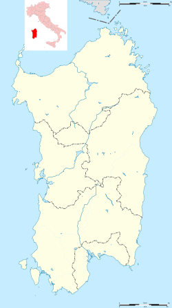 Sulci is located in Sardinia