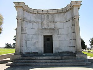 James Graham Fair mausoleum 1