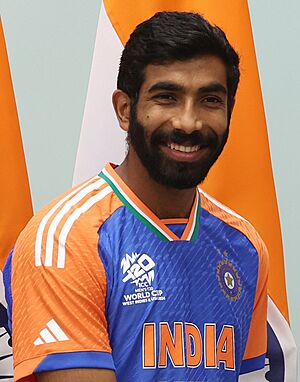 Jasprit Bumrah in PMO New Delhi.jpg