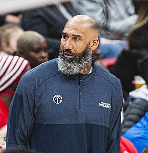 Joseph Blair with the Washington Wizards on January 17, 2022 (cropped).jpg