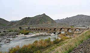 Khudafarin bridge in 16 November 2020 (3)