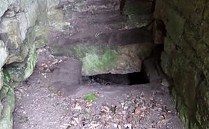 Kilbirnie Place - Keep - Starving Pit entrance