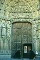Leon-Kathedrale-34-Westfassade-linkes Portal-Bettlerinnen-1996-gje