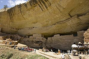 Long House cliff dwellings at Mesa Verde, 2006May23