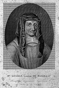 Louise de Marillac Le Gras. Line engraving by Sisco. Wellcome L0006155.jpg