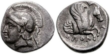 MYSIA, Adramyteion. Orontes, Satrap of Mysia. Circa 357-352 BC