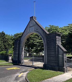 Malone Memorial Gates