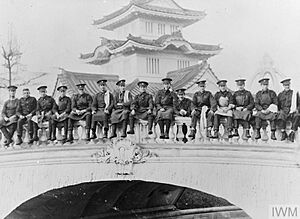 Men of Kitcheners Army, stationed at White City London 24 November 1914