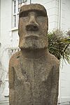 Moai head at Corporacion Museo de Arqueologia e Historia Francisco Fonck.jpg