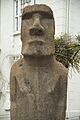 Moai head at Corporacion Museo de Arqueologia e Historia Francisco Fonck